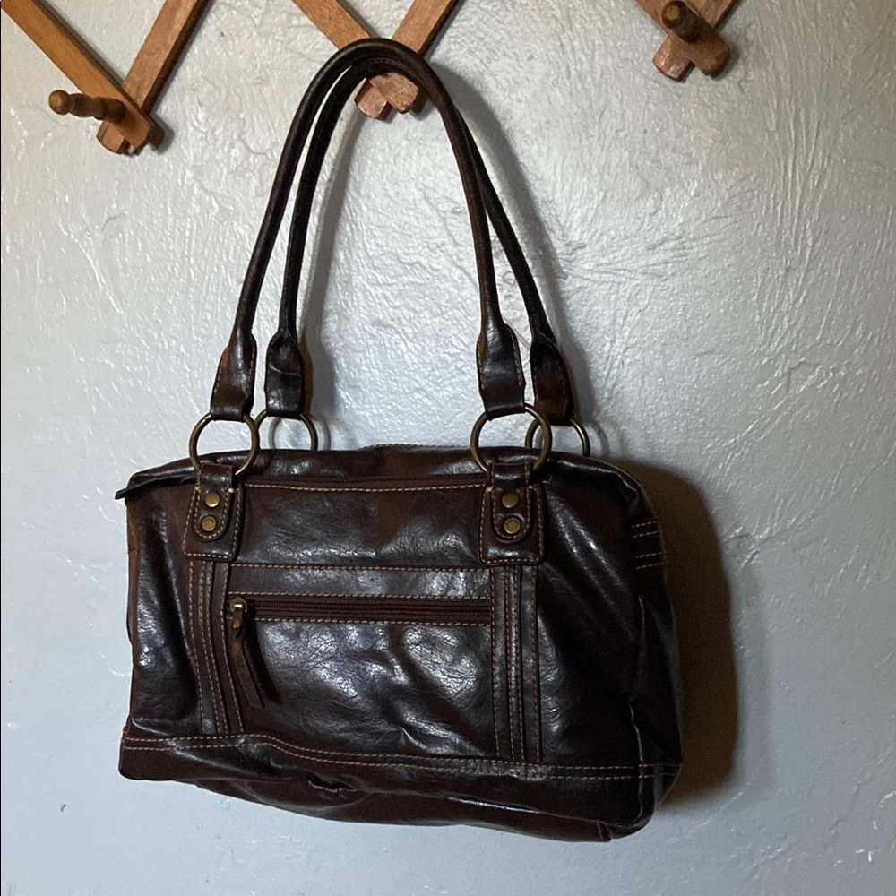 Elegant Brown Handbag